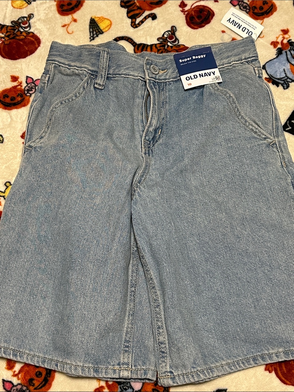 Old Navy Boys Light Blue Super Baggy Jeans